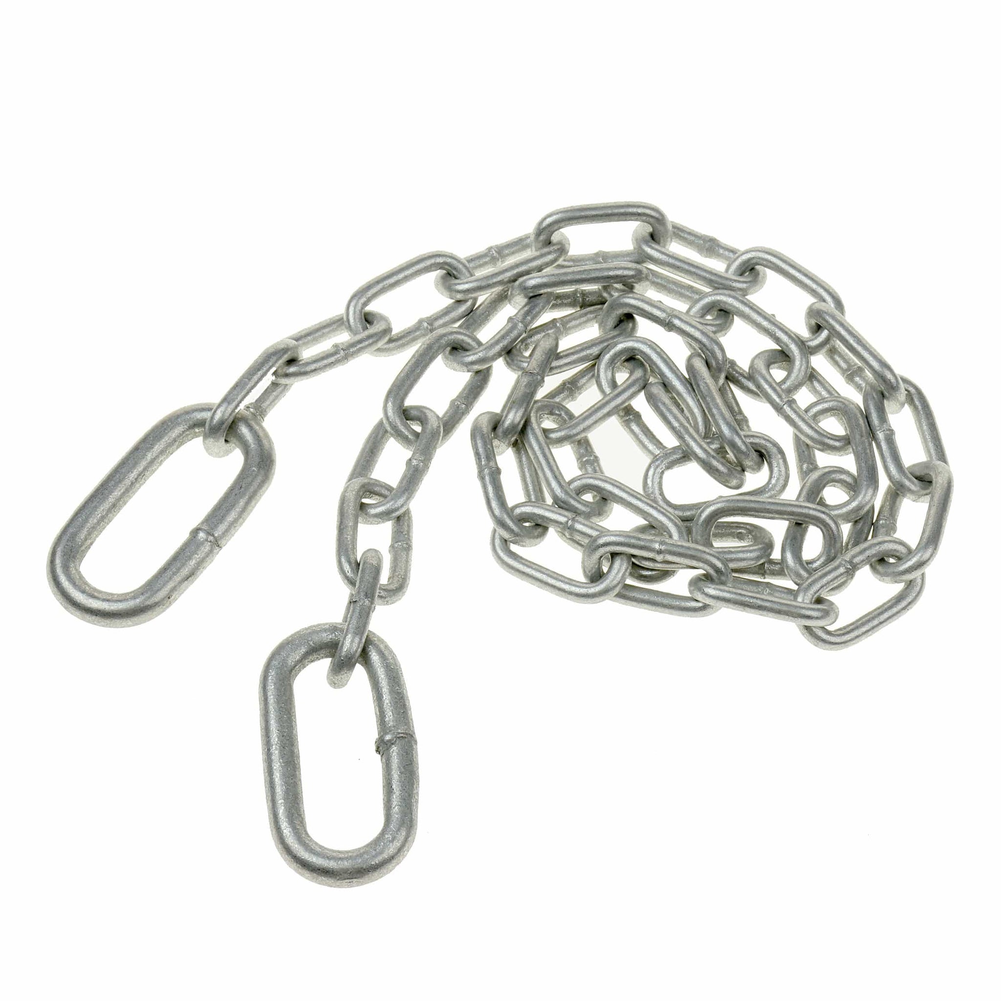 15 Ft 1/4" BBB Galvanized Marine Anchor Chain – DIN766, 144µm Thick