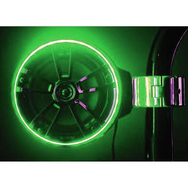 TH Marine Gear Green 6 1/2" Diameter Speaker LED Accent Ring