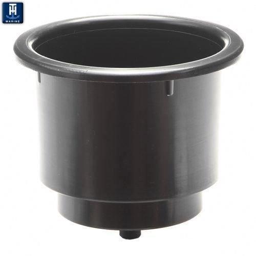 Boat Hanging Cup Holder  10 x 3 5/8 Inch Stainless Steel Black