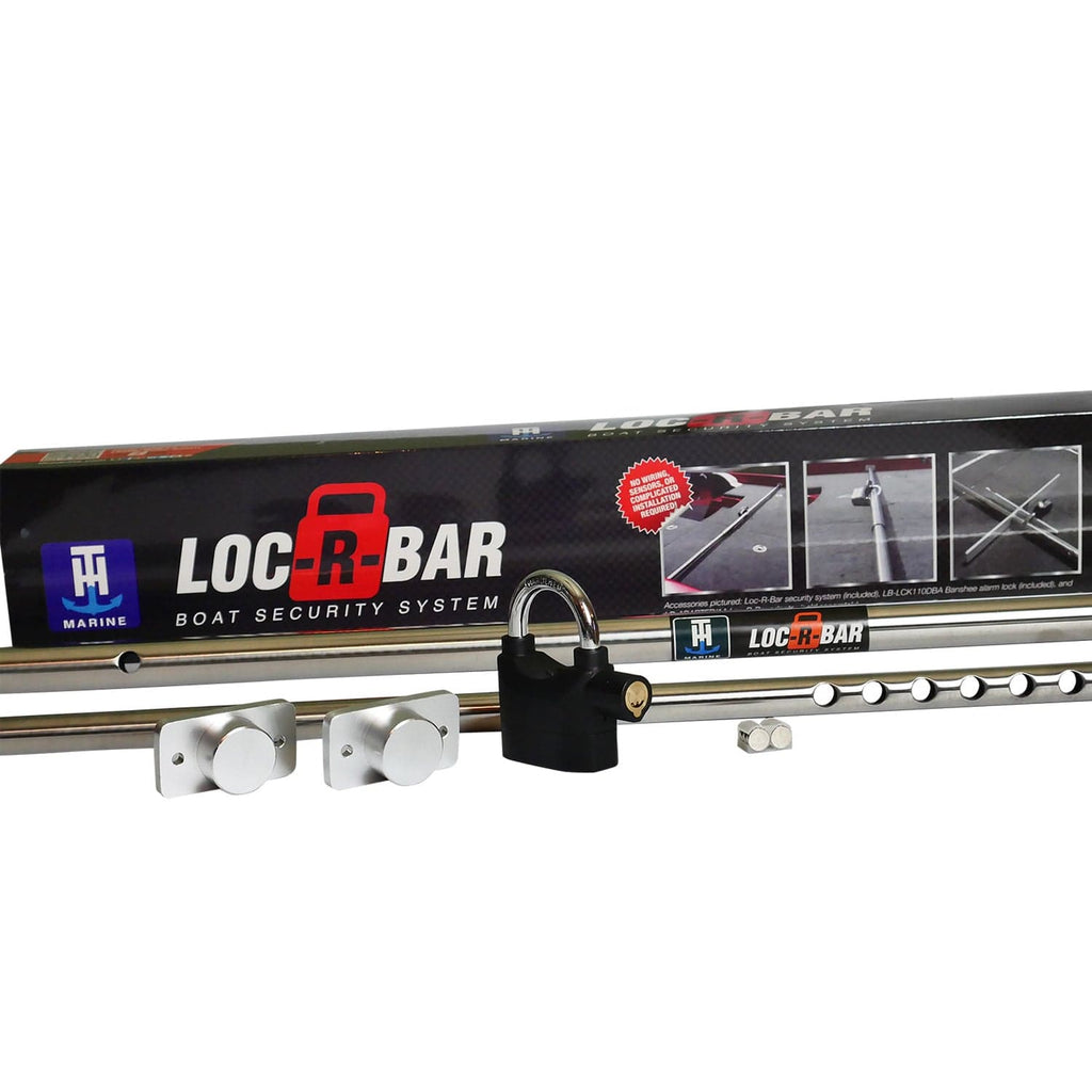 TH Marine Gear Loc-R-Bar Complete  Alarm System Loc-R-Bar Boat Security System