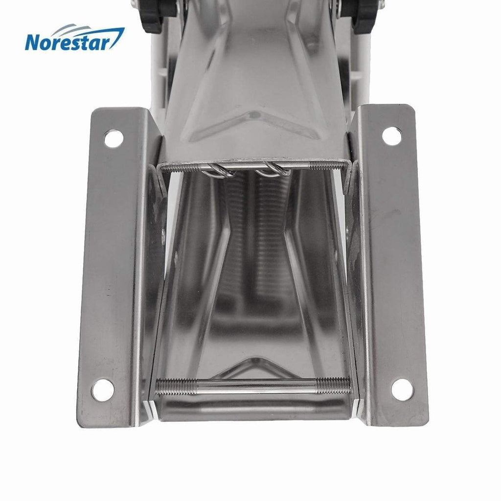 Norestar Misc Accessories Stainless Steel Auxiliary Outboard Motor Kicker Bracket