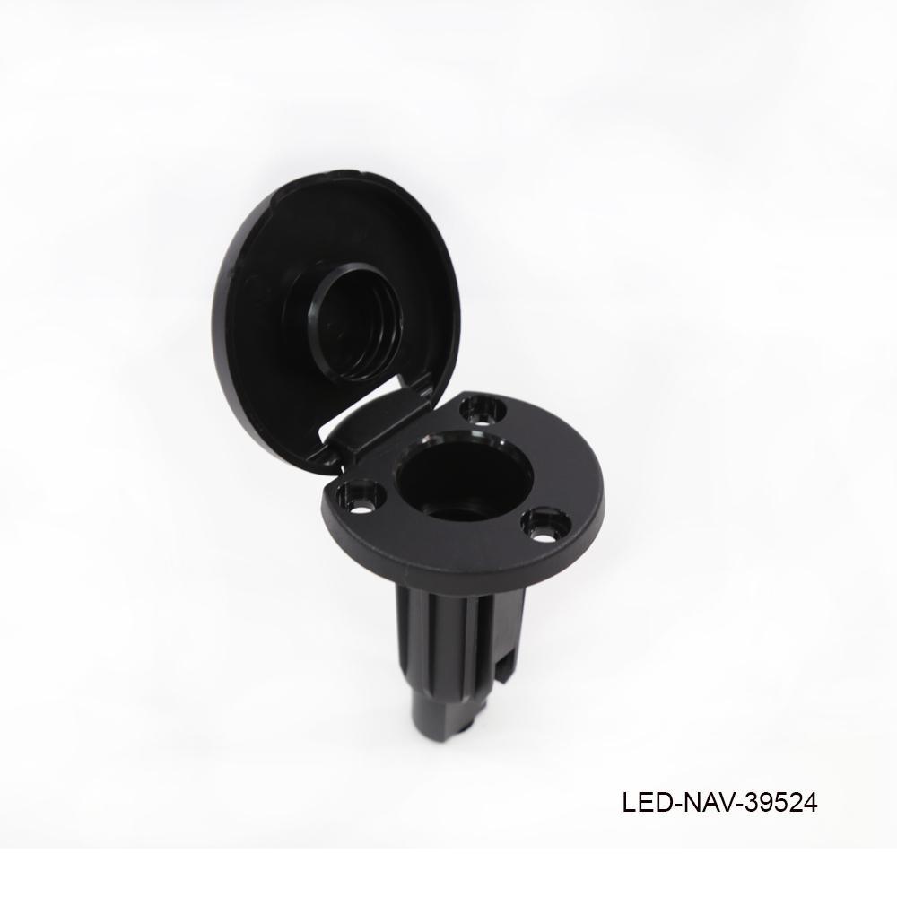 TH Marine Gear Nylon Low Profile / 2-Prong w/ Cover (LED-NAV-39524-DP) Stern Navigation Light Bases