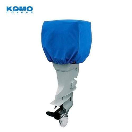 Komo Covers O/B Motor Covers Up To 100HP / Blue Outboard Motor Cover, Super-Duty (600D)
