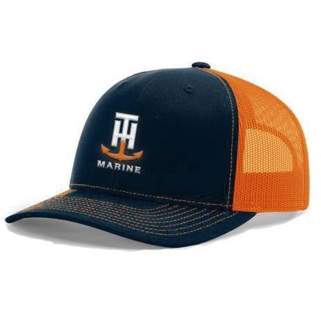 TH Marine Gear Orange Logo Snapback Hat