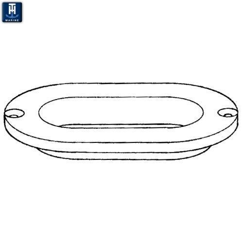 TH Marine Gear Oval Grommet – Small / Fits 1-1/2”x3” Hole Oval Grommet