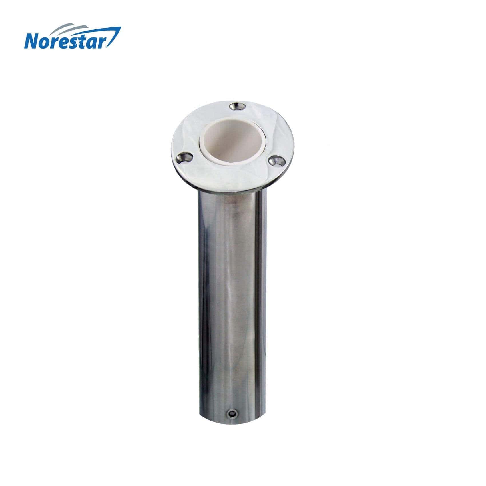 Flush Mounted Stainless Steel Fishing Rod Holder 30 Degree