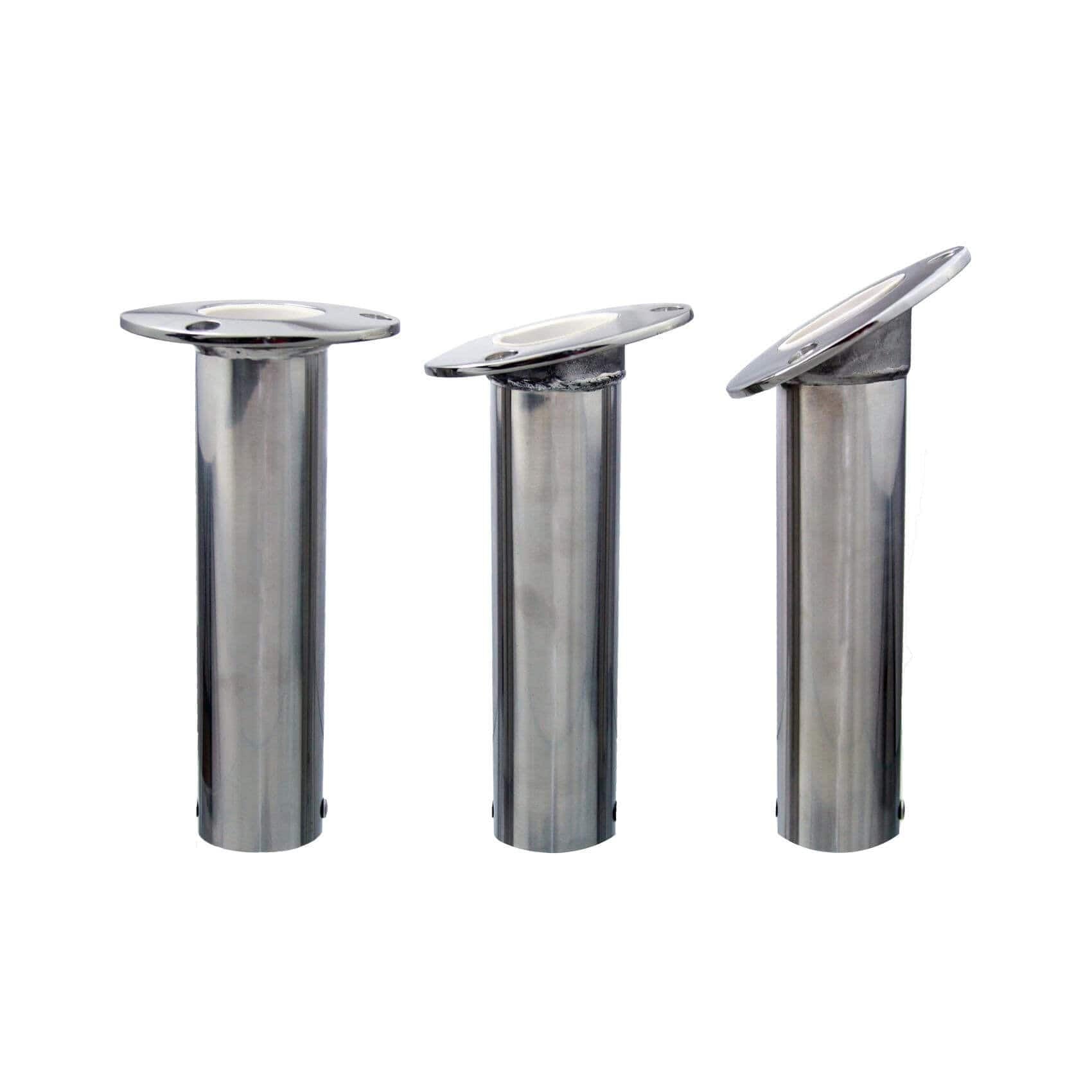 Flush Mounted Stainless Steel Fishing Rod Holder