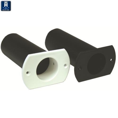 Rod Tube End Flanges Black- Fits GT-2.250 or 2