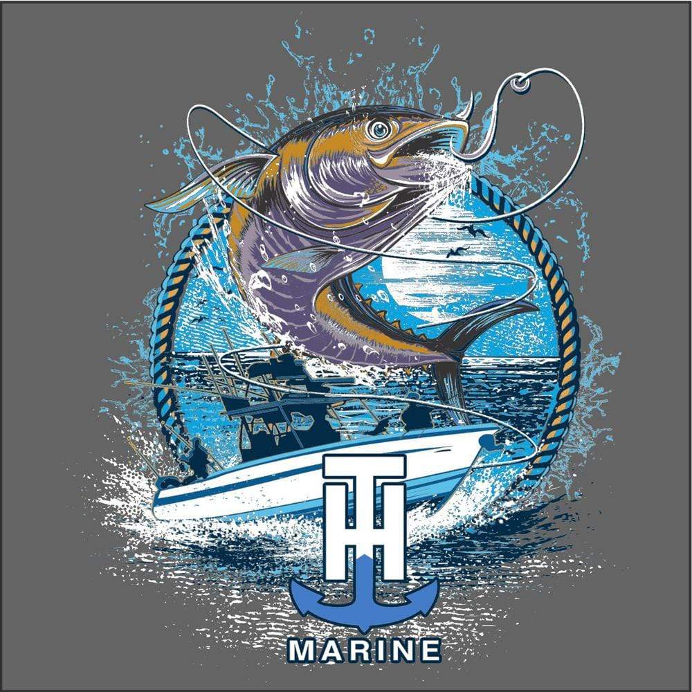 TH Marine Gear Saltwater Short Sleeve Performance T-Shirt
