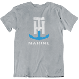 TH Marine Gear Small Gray Logo T-Shirt