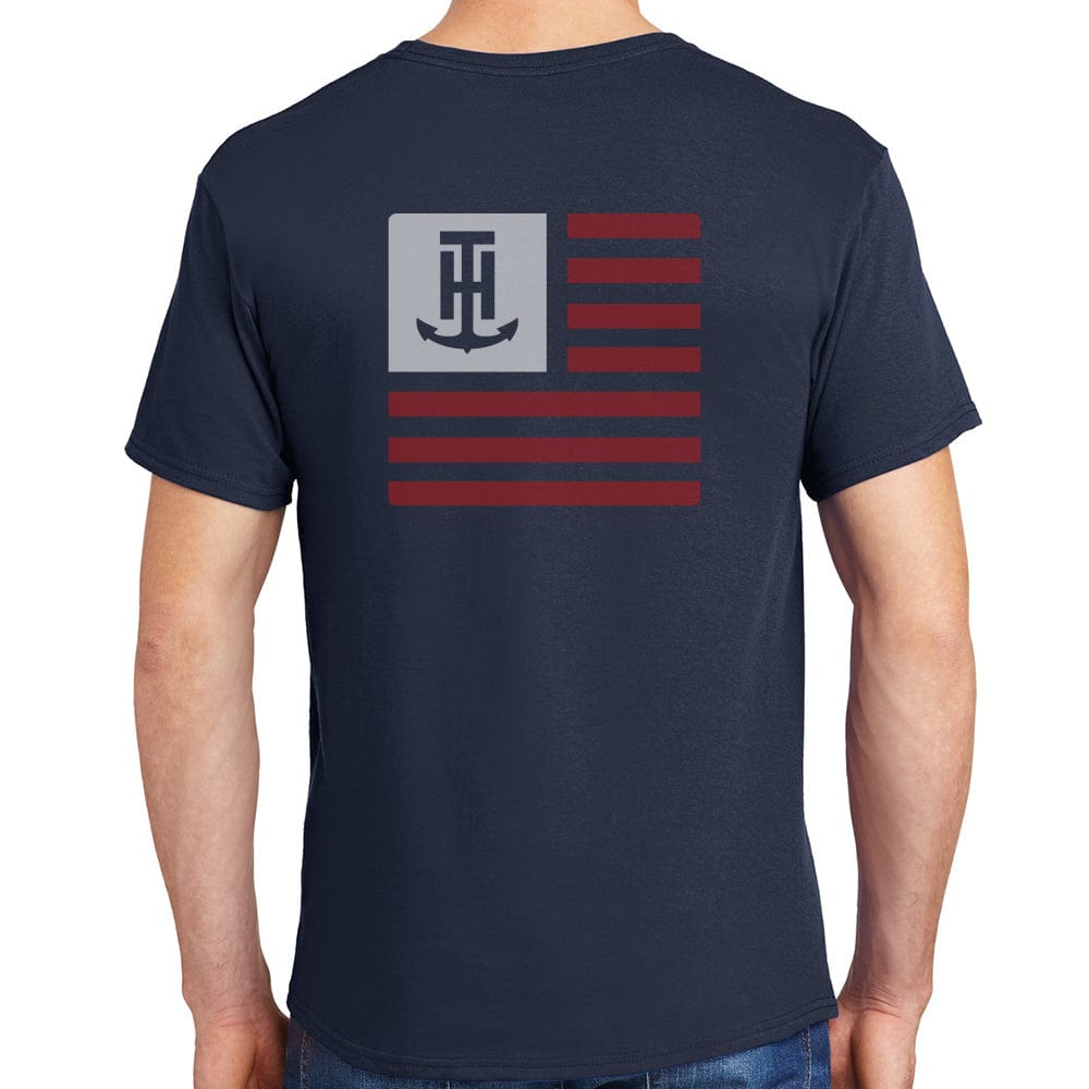 T-H Marine Small Navy T-H Marine Flag T-Shirt