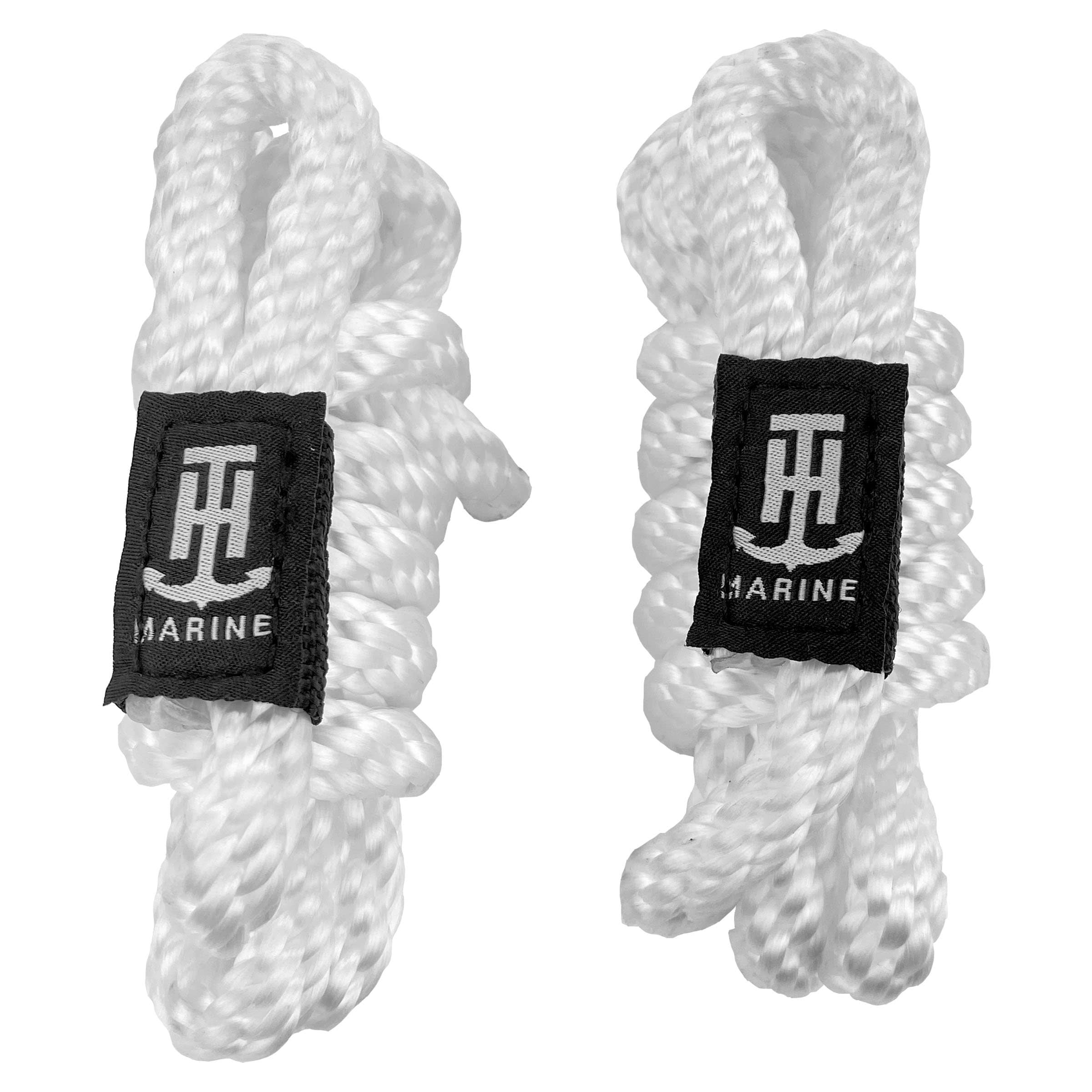Fender Line Solid Braid MFP Fender Lines - White – T-H Marine Supplies