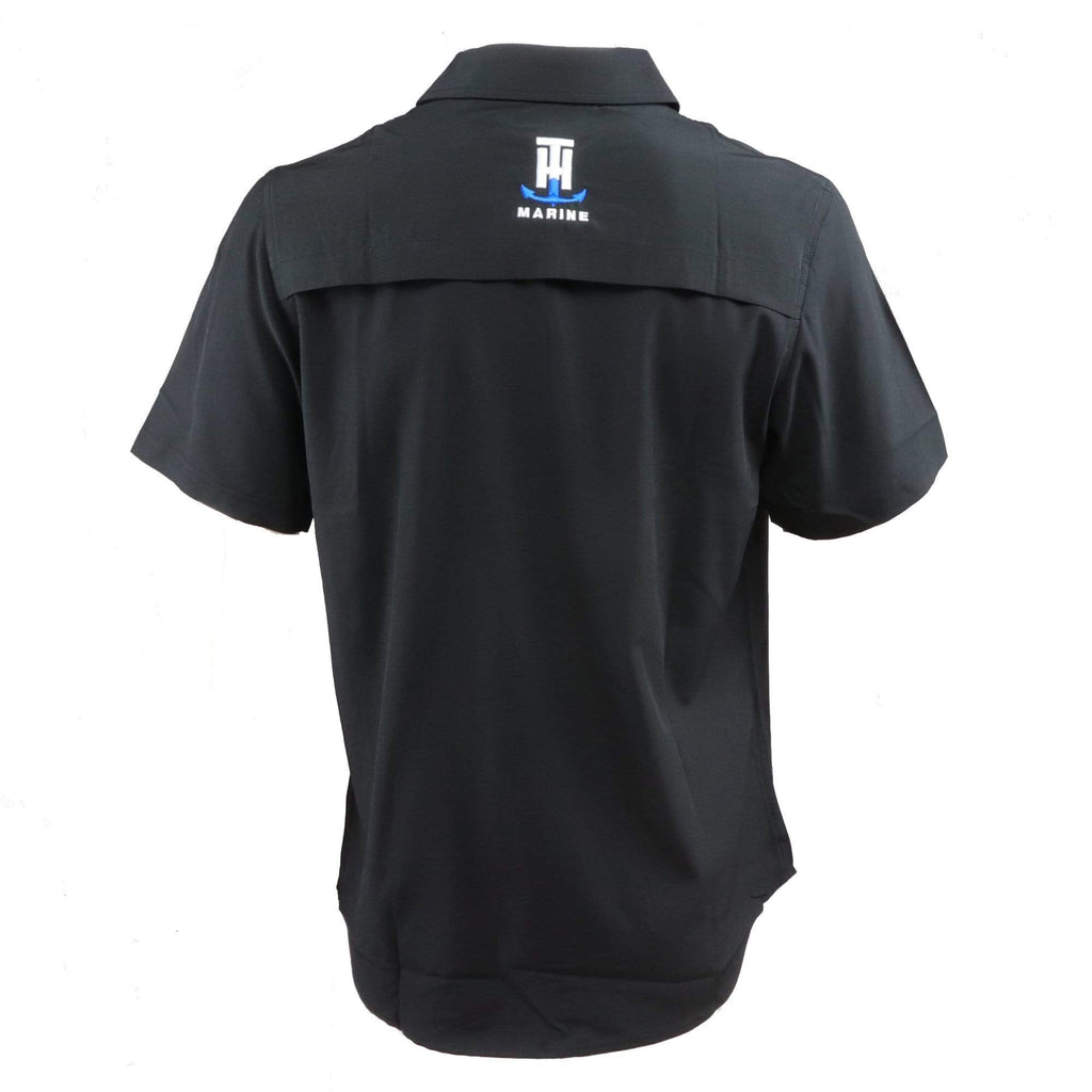 T-H Marine Black Performance Fishing Shirt XL