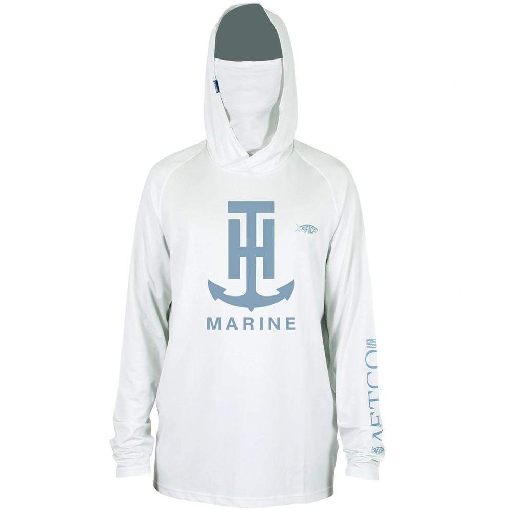 T-H Marine Supplies T-H Marine Logo YUREI AIROMESH® HOODED LS PERFORMANCE SHIRT
