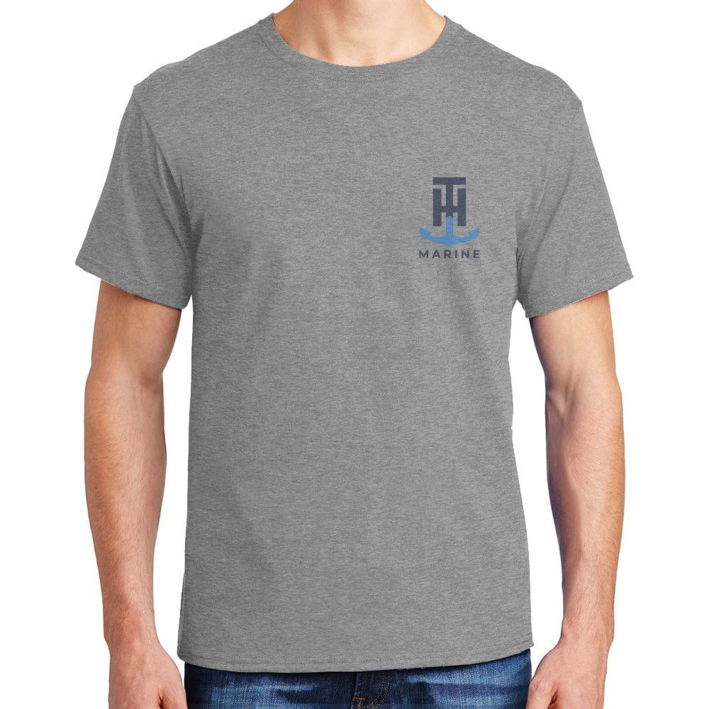 T-H Marine T-Shirt Gray Reel This In T-Shirt