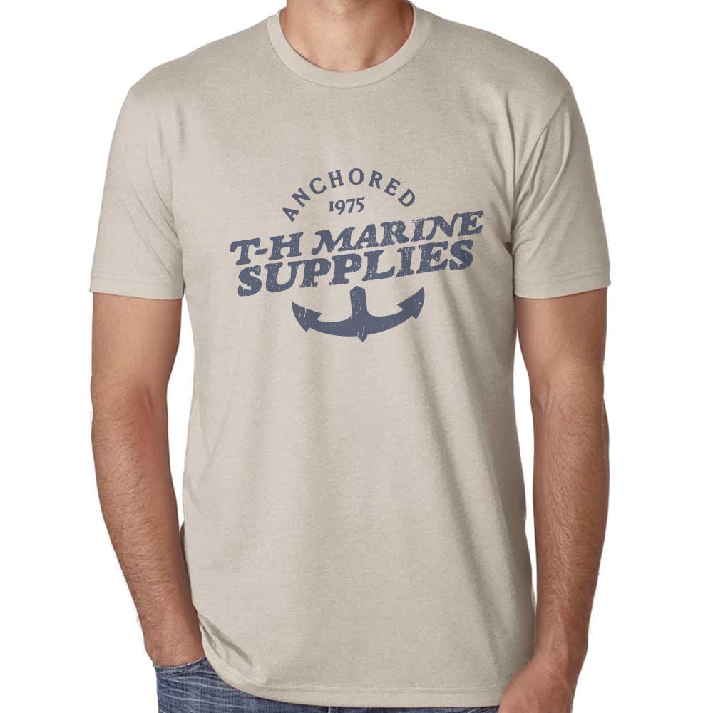 T-H Marine T-Shirt Sand Retro Logo T Shirt