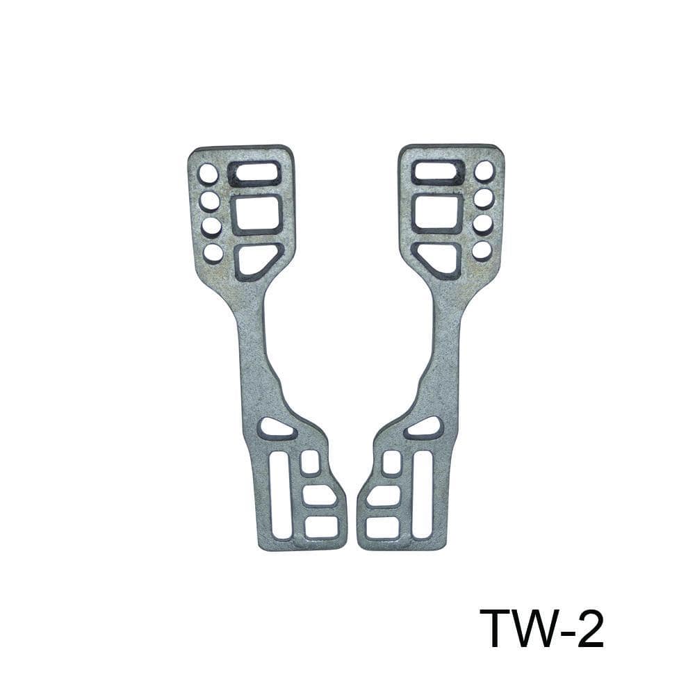 TH Marine Gear Transom Wedges- 1 Pair - 5 Degrees Negative Tuck - TW-2-DP Transom Wedges and Reverse Transom Wedges