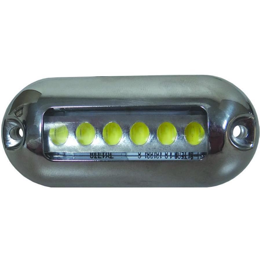 Bezel Led Waterproof Underwater LED Light with Stainless Steel Bezel | T-H Marine Supplies