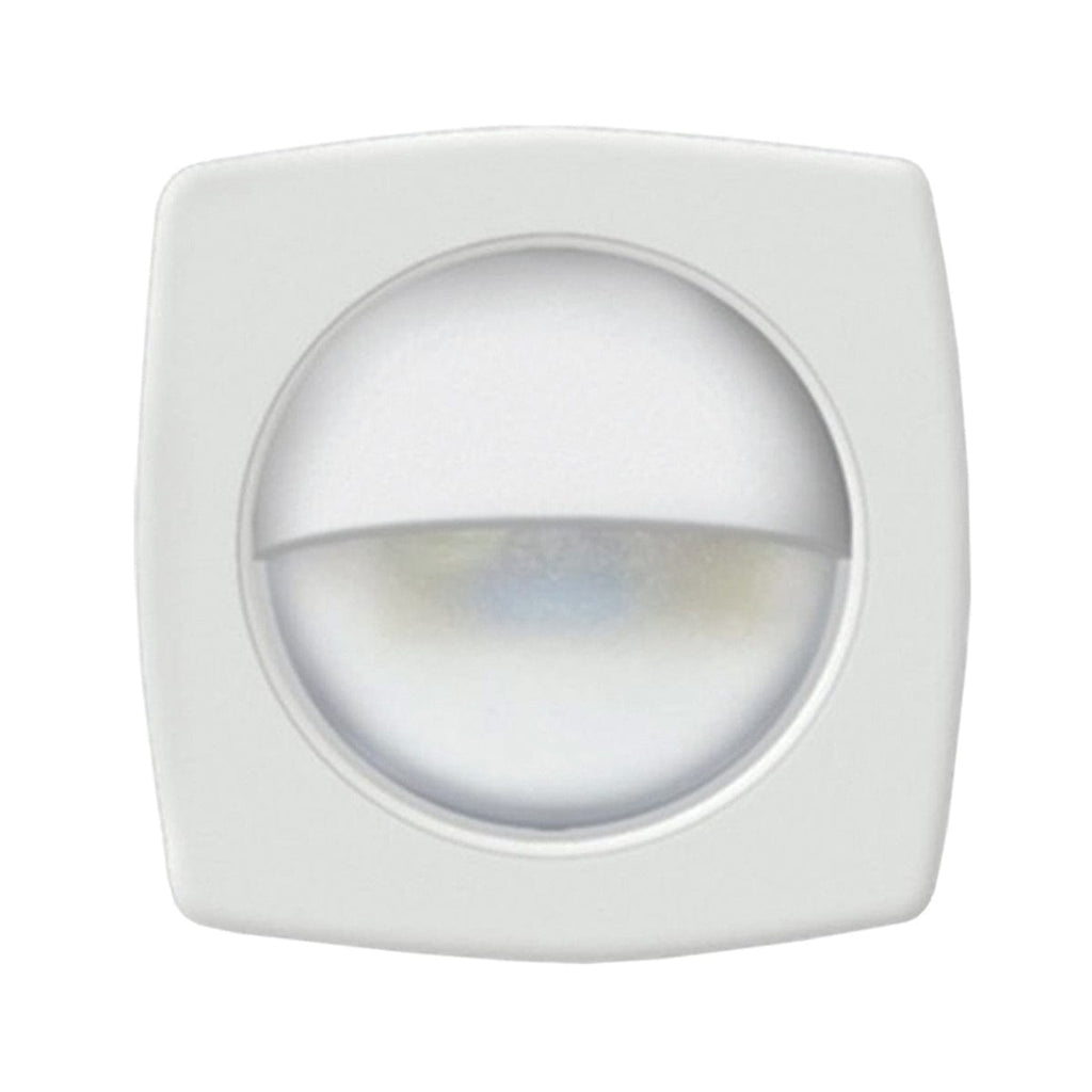 T-H Marine White Bezel / White LEDs / Hidden Fasteners (LED-51894-DP) LED Courtesy Companion Way Light