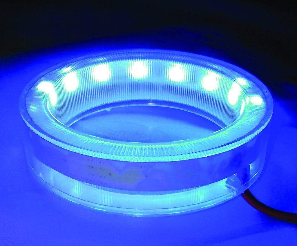 TH Marine Gear White Distressed Packaging LED Cup Holder Inserts