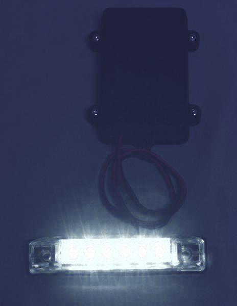 T-H Marine LED-39672-DP 4 Blue Battery Operated LED Slim Line Light