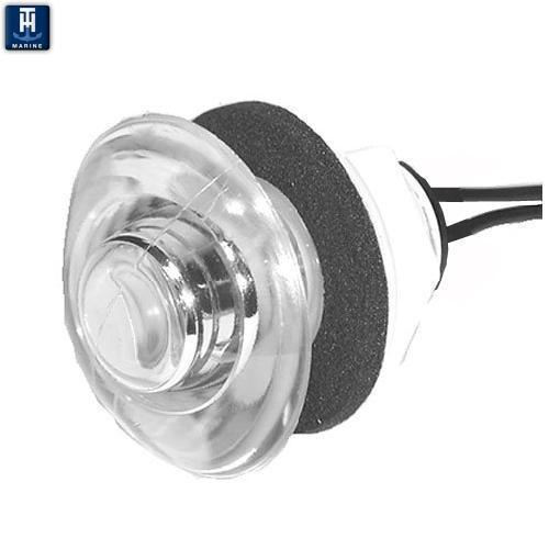 TH Marine Gear White LED Dome Head Livewell Light