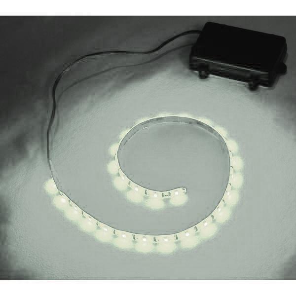 TH Marine Gear White LED Flex Strip Lights - Battery Operated