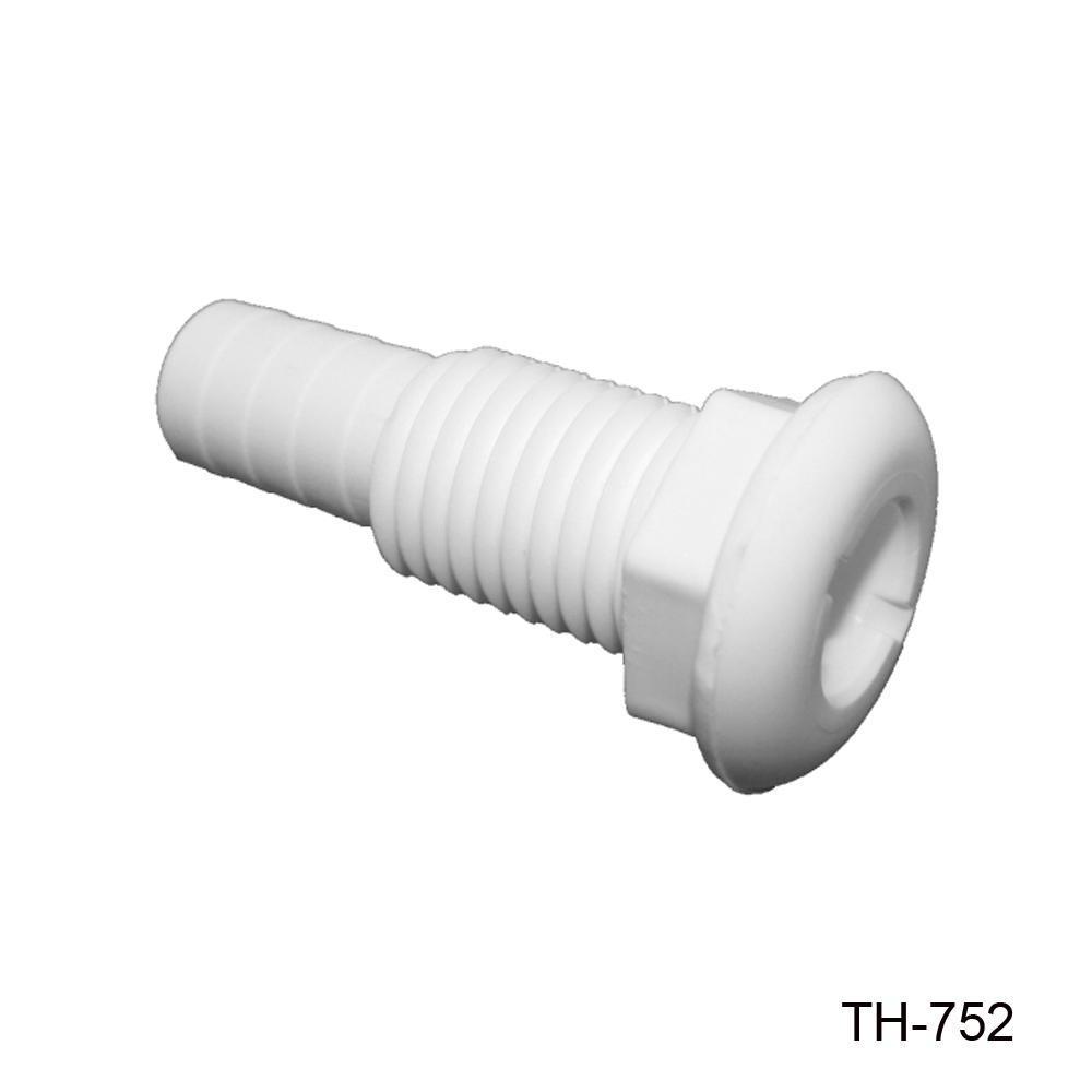 TH Marine Chrome Plated Plastic Thru Hull Fittings – TH 1000 CP, Bulk Purchase