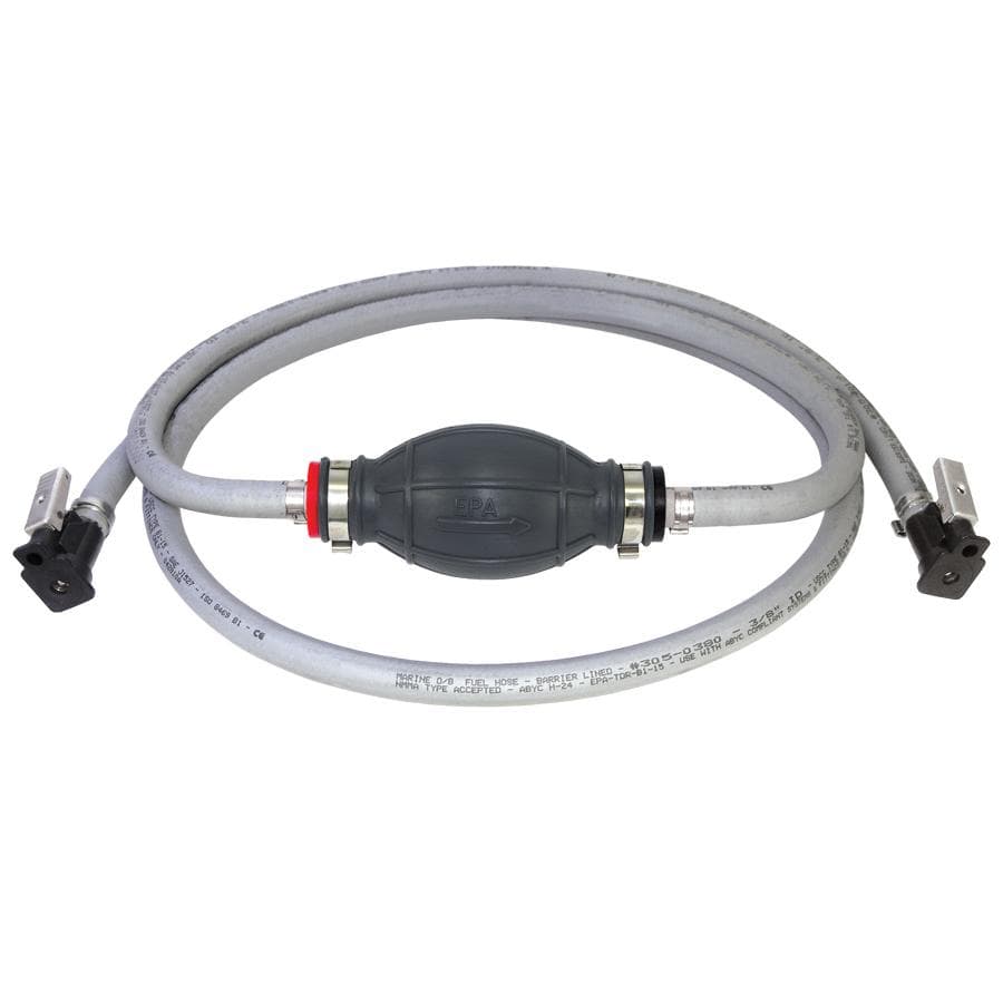 Marine Fuel Line Assemblies - Replacement Fuel Hoses with Primer Bulbs ...