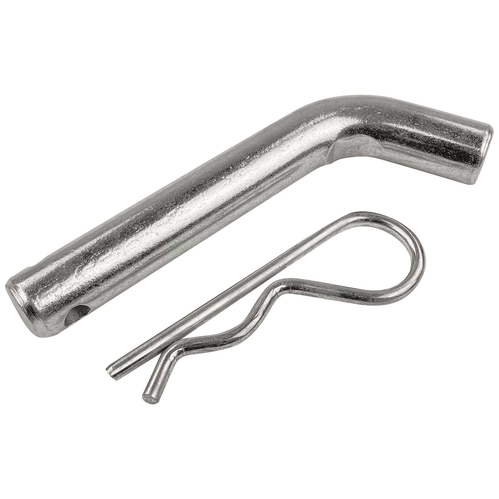 Zinc Plated Receiver Pin - pulled cotter pin - Fits 2" receivers